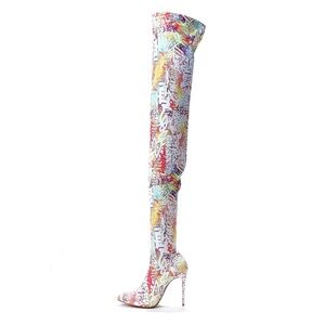 Christian Louboutin thigh-high boots size 10